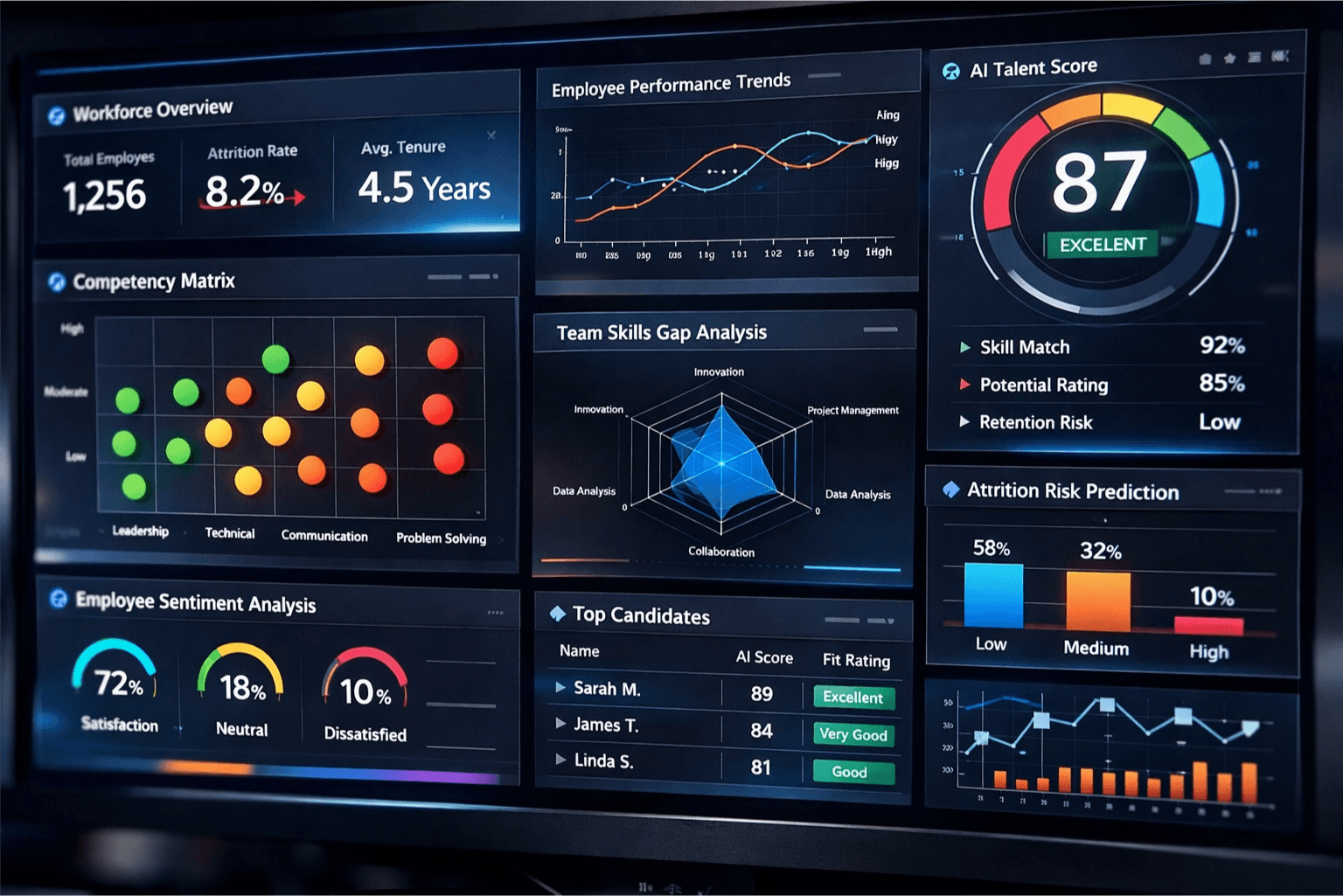 CaseSim Analytics Dashboard
